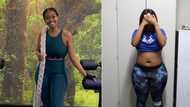 'Hard work pays off': SA inspired by lady's weight loss journey, shares incredible pics