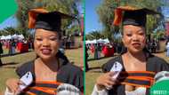 "Excited for my next chapter": woman celebrates graduating with Honours in Anthropology