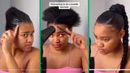 South African woman with short hair wows many with sleek pony hairstyle, Mzansi loving it: "Ubuhle obungaka"
