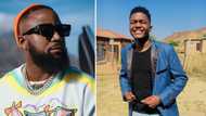 Cassper Nyovest acknowledges upcoming rapper who dedicated a song to him, SA clap: "Flowers well deserved"