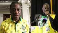 ANC Treasurer General Paul Mashatile gives money out at church, leaves SA peeps suspect
