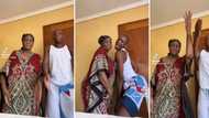 SA gogo kills 'Bhebha' dance challenge with grandson in viral TikTok video, Mzansi gives rave reviews