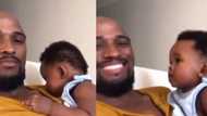 "Dads are another pandemic": Mzansi reacts as dad wakes sleepy baby