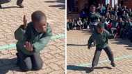 Young schoolgirl steals the show with epic dance moves in TikTok video, winning Mzansi's hearts