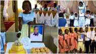 Lady gets married to photo of her lover as the man said he is busy abroad, photos from the wedding wow many