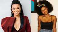 Pearl Thusi's daughter amazes peep with her unique accent on TikTok