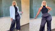 SA teacher's curves has Mzansi divided after she posts 3 drool-worthy Twitter pics that have men going wild