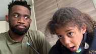 Springboks captain Siya Kolisi hilariously shares struggle with daughter's homework on TikTok