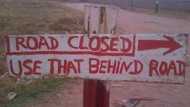 "English is not a measure of intelligence": A post about a road sign has many offended, Mzansi speaks out