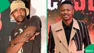 Comedian Primo Baloyi and former 'Gomora' star Zolisa Xaluva in a hilarious skit, SA in stitches