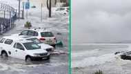 93-Year-old woman dies in Gordon’s Bay after spring tide wave sweeps through parking lot