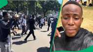 "No violence please": South Africans protest against illegal immigration in Sunnyside