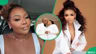 Thembisa Nxumalo stays silent about sister Anele Mdoda’s engagement, celebrates friend instead
