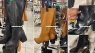 Woman shares plug of affordable and trendy boots from Ackermans, video gets SA ladies excited