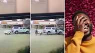 Muscles over mentals: Guy picks up whole trailer after struggling to reverse it