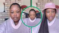 Viral TikTok video shows woman selling odd braid headband for R600, netizens react with witty comments