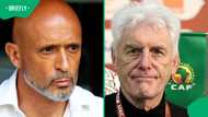 Sundowns coach Cardoso takes aim at Hugo Broos after Keanu Cupido injury