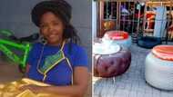 Single mother inspires Mzansi after using R350 grant to kick start furniture business