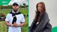 Cedric Fourie and Vuyokazi Nciweni fuel dating rumours with matching sunset photos