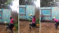 Woman impresses peeps with flashy ball skills, Mzansi netizens stan her abilities: "Africa has talent"