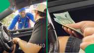 "He made my day": Gent tips petrol attendant for every second he listens to his story