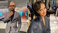 Dr Musa Mthombeni & Liesl Laurie trolled again for celebrating 2nd month's wedded bliss