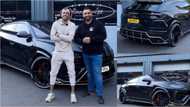 Pierre Emerick Aubameyang gets his £160k Lamborghini Urus wrapped in black marble print