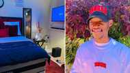 Johannesburg man shared 2 pictures of his small home's interior decor on Facebook, quickly goes viral with 400 comments