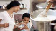 Cooking hack using hand mixer to stir pap has Mzansi debating the best method for making the dish