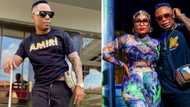 Valentine's Day: DJ Tira pens loving message, slays with wife Gugu Khathi in pic