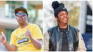 Oskido leaves Mzansi in stitches with hilarious video of Babes Wodumo impersonation