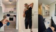 “To new beginnings”: A driven young man shows off new crib, Mzansi is hyped and celebrates with him