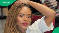 Media personality Unathi Nkayi celebrates Christmas with ex-husband and kids, SA reacts to photos