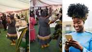 Another video of dancing gogo wins Mzansi over, peeps loving her cool moves and swag: "Drip ambassador"