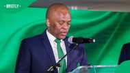 Sandile Zungu reacts after Danny Jordaan wins SAFA election 157–82