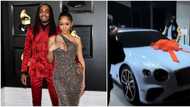 Rapper Quavo surprises girlfriend Saweetie with Bentley for Christmas