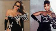 Lamiez Holworthy rocks Beyoncé inspired-dress as the Durban July, peeps laud the stunner for pulling the look