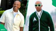 Theo Kgosinkwe shares sweet picture with his dad on Father's Day: "My hero"