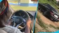 Mother gets emotional as young son buys her Mercedes Benz C300