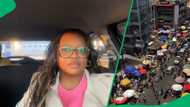 South Africa woman in Ghana goes shopping at Accra's biggest outdoor market in TikTok video
