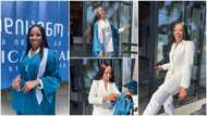 Lady graduates as best student in medicine and surgery abroad, shares graduation photos
