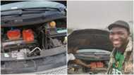 Engine of innovation: Man uses car as 'microwave' to warm his food