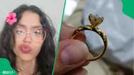 "Because my useless father never did": Woman buys beautiful engagement ring for mom from TEMU