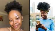 "Yes wena ghel": Natural hair thread online gets Mzansi flexing their fros, peeps are loving it