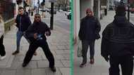 French prankster brings 'Tshwala Bami' dance craze to London streets