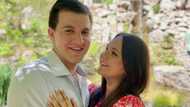 Woman sits outside ex's house swiping on a dating app for 45 minutes to get a match, happy couple now engaged