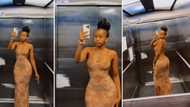 Curvacious woman shows off the dress she made herself and sets timelines on fire with her body: “Come on hle”