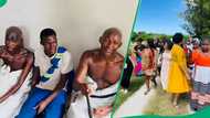 "They are ruining tradition": SA amazed by men delivered by helicopter from initiation school