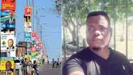 Pic of hundreds of election posters on street lights has SA stunned: 'Ngeke ungahambi ugesi'