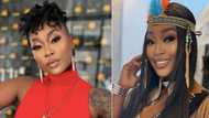 DJ Lamiez Holworthy unrecognizable as Pocahontas for 30th birthday, Mzansi falls in love